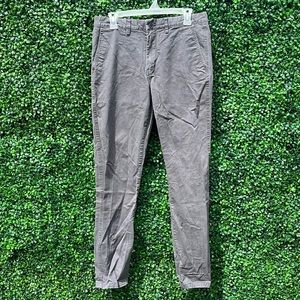 H&M Mens Grey Chino Pants 👖 Size 32